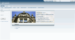 Desktop Screenshot of iqweb.thiel.edu